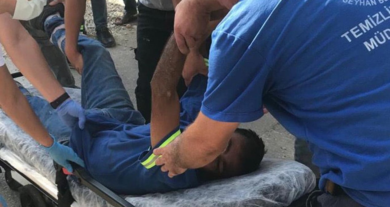 balkondan cop firlatilmasina tepki gosteren temizlik gorevlisine iki kisi saldirdi Y6vcsqxF