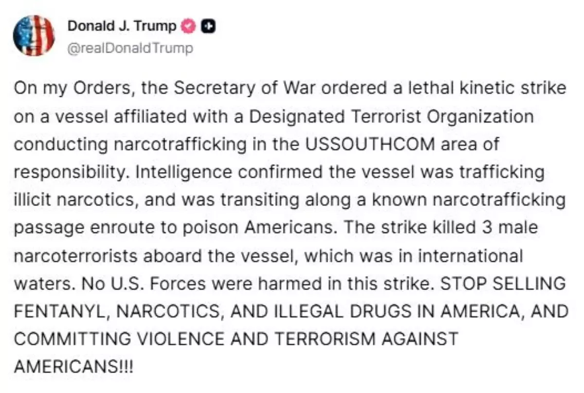 trumpdan uyusturucu teknesine saldiri 2PSU9XGU